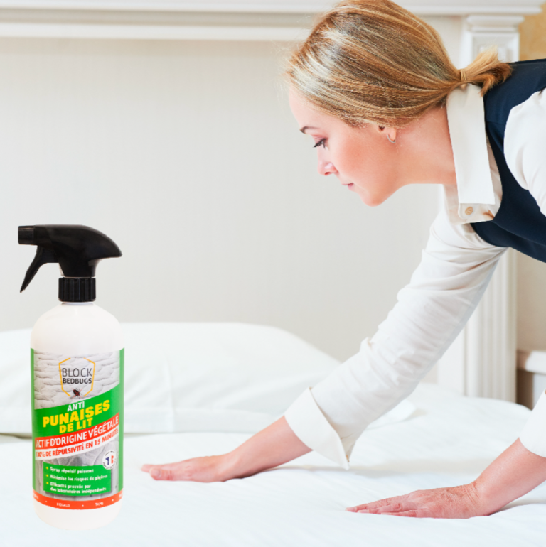 Spray Anti Punaises De Lit BLOCK BEDBUGS Viral Stop